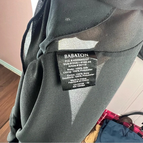 Babaton Silk Bennett Dress - Picture 10 of 16